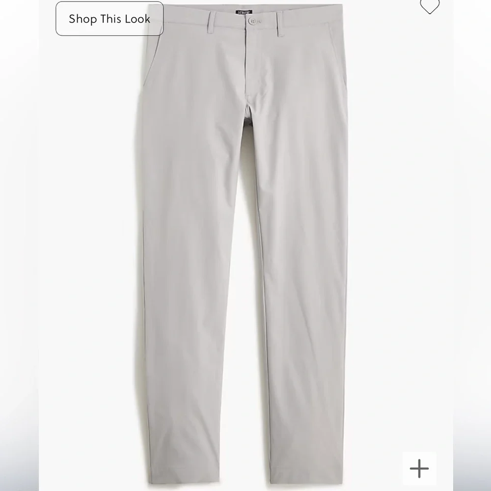 J crew Slim-fit tech pant Scarborough Grey  30 x 32